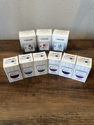 Sailor Fountain Pen Ink - Studio, Manyo Ink, US States Edition (Pick your ink!)