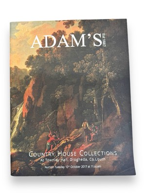 Adam's Auction Catalogue Country House Collections Townley Hall October 2017