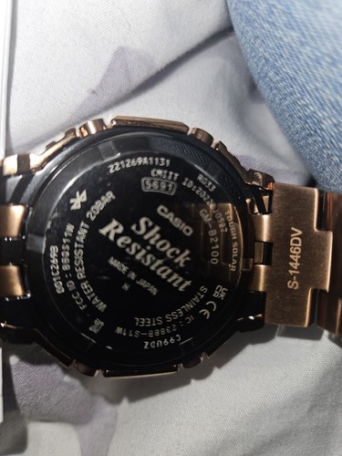 Casio CASIOAK G-Shock GM-B2100GD-5A Full Metal Rose Gold Casio CASIOAK G-Shock GM-B2100GD-5A Full Metal Rose Gold