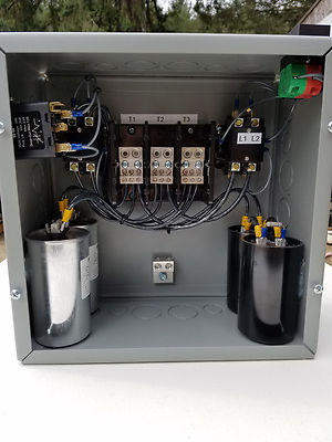 25hp Cnc Balanced 3 Phase Rotary Converter Panel