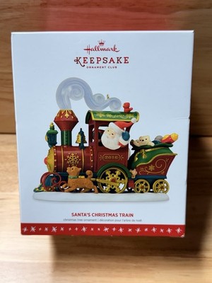 2016 Hallmark Keepsake “Santa's Christmas Train” Ornament - Club Exclusive; NEW