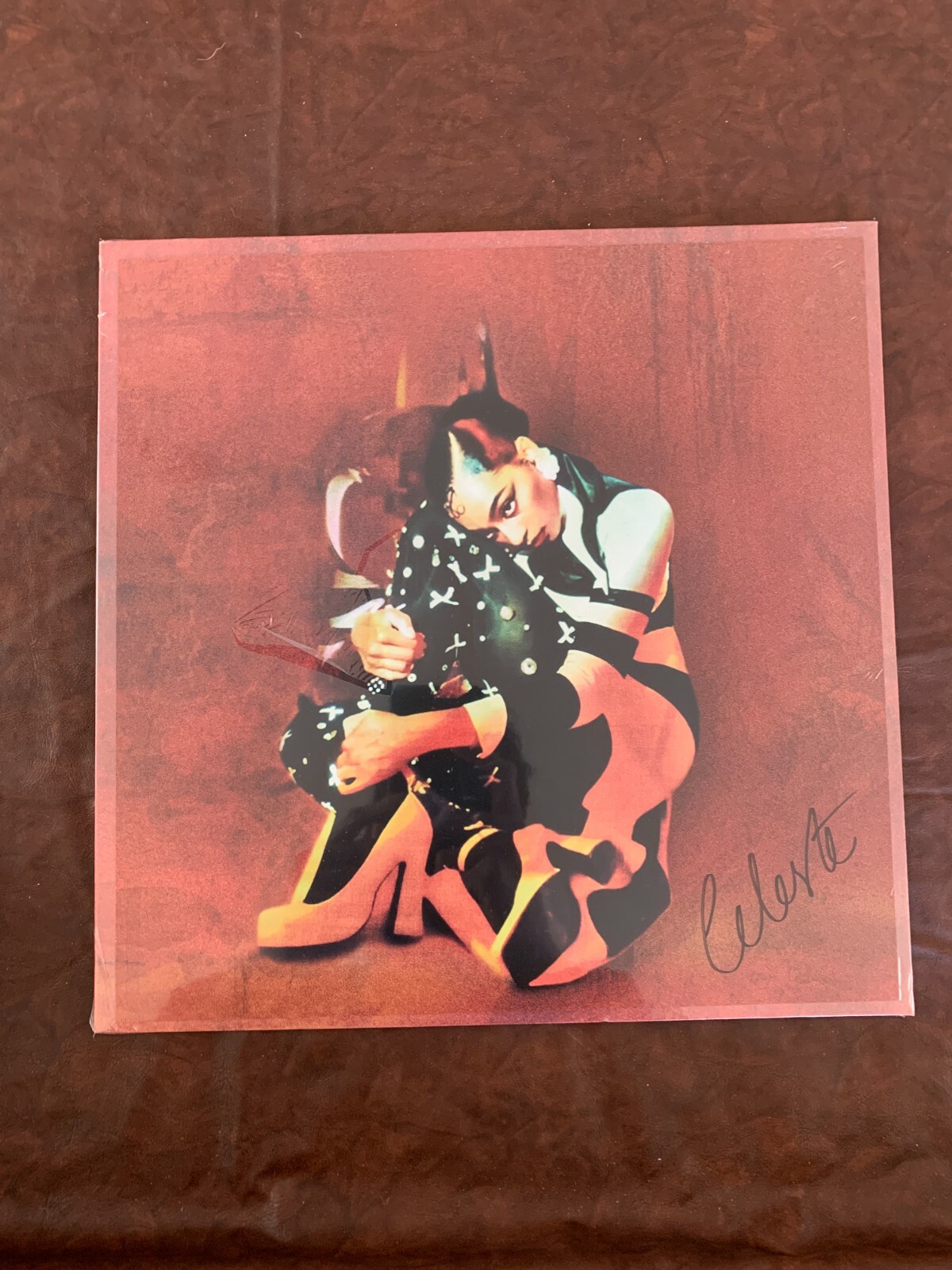 CELESTE - NOT YOUR MUSE ALTERNATIVE TRACK LISTING SIGNED 12