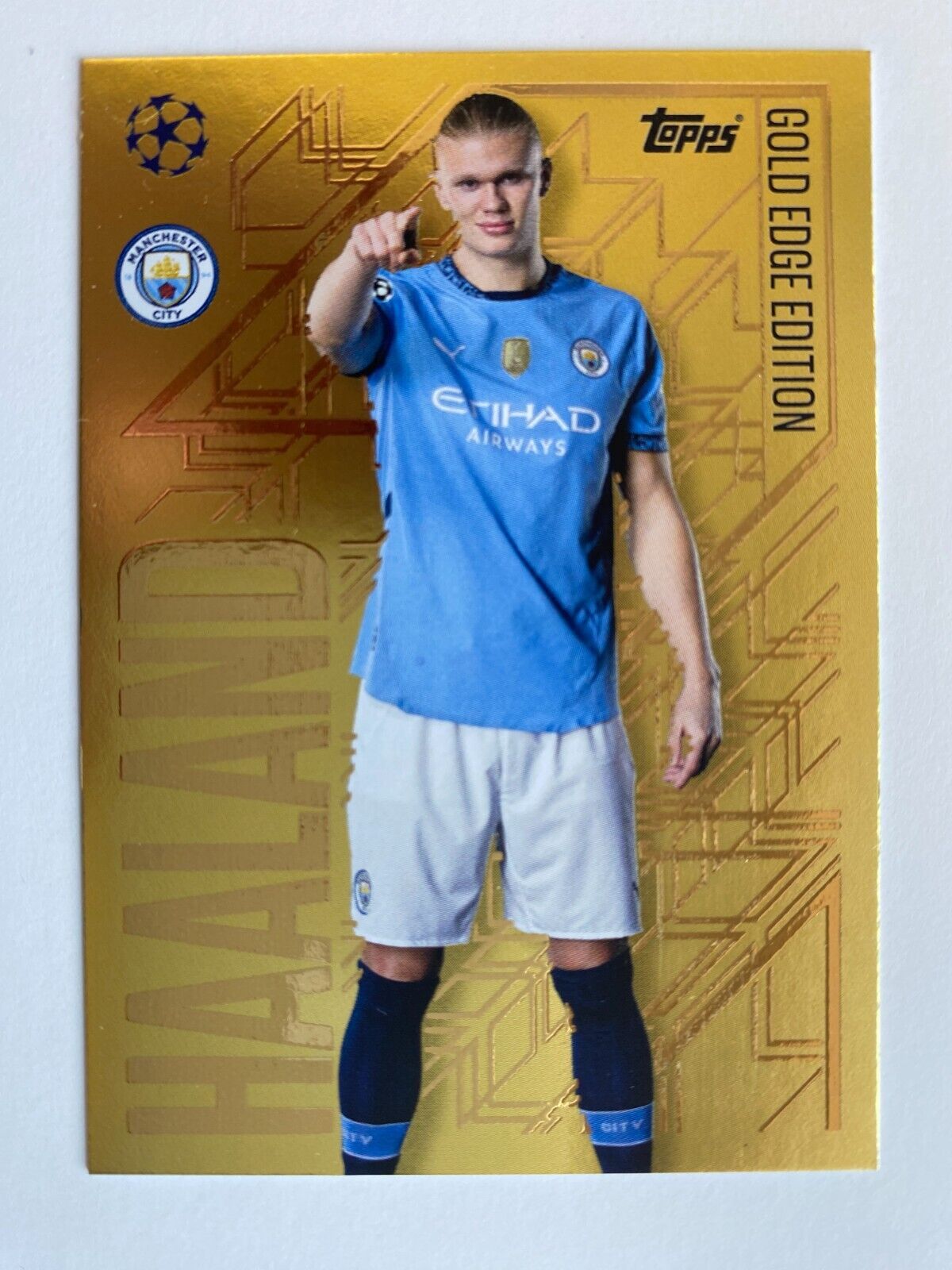 TOPPS MATCH ATTAX 2024-2025 24/25 ERLING HAALAND MAN CITY TOPPS MATCH ATTAX 2024-2025 24/25 ERLING HAALAND MAN CITY