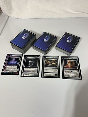 Star Trek  Decipher and Paramount Game Cards (200 Cards) 1994-1998  Assorted