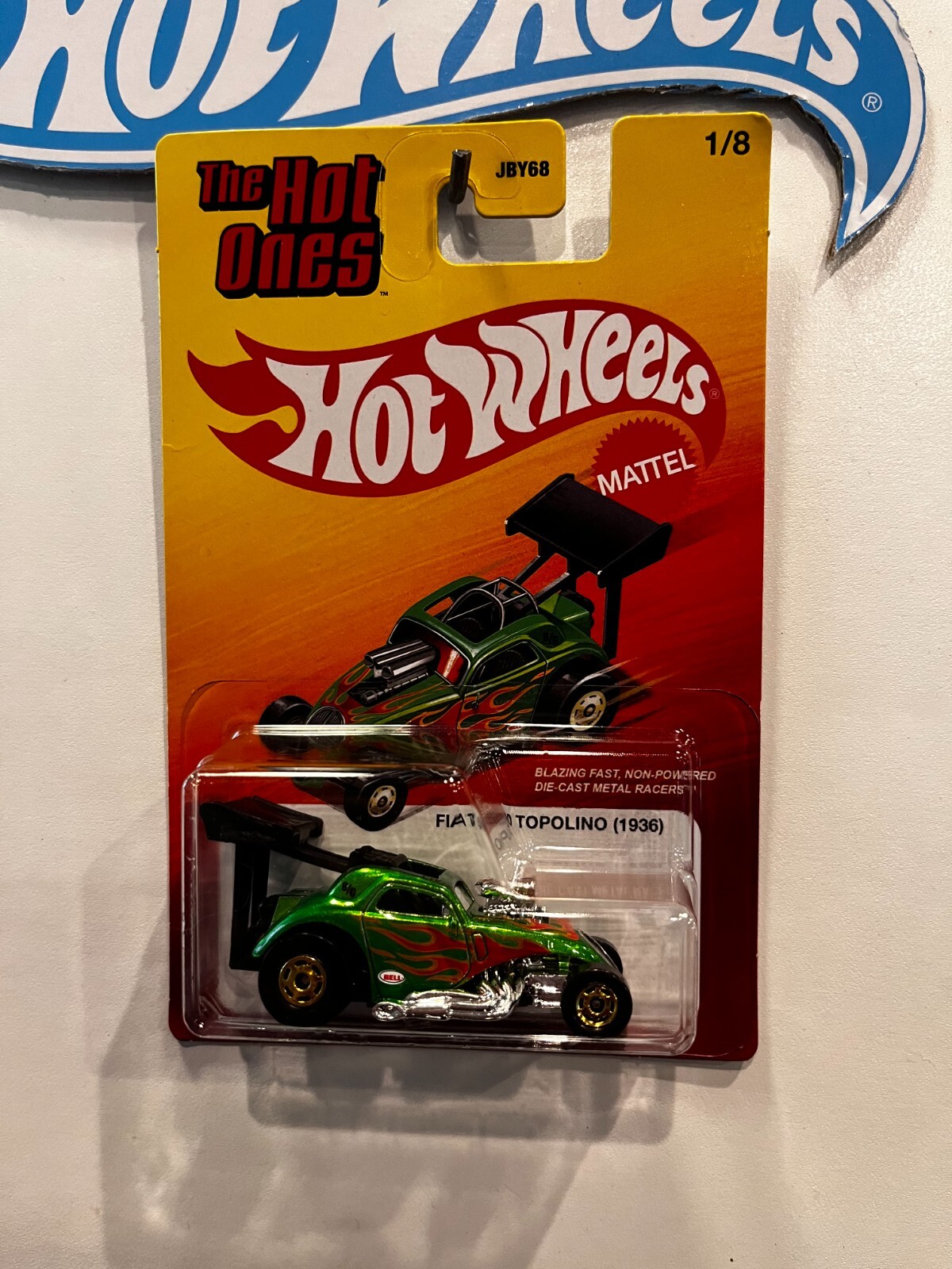 2025 HOT WHEELS GREEN FIAT 500 TOPOLINO (1936) 1/8 THE HOT