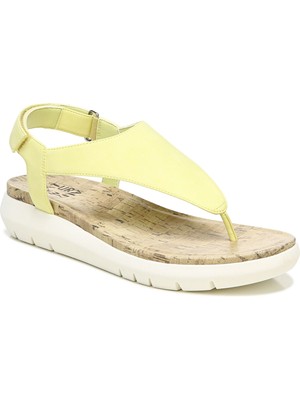 Женские босоножки-стринги на танкетке Meghan на платформе NATURALIZER Womens Yellow Snake 1 10 М
