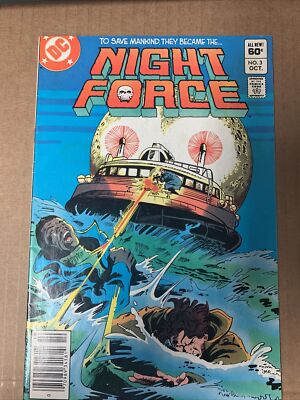 NIGHT FORCE (1982 Series) #3 NEWSSTAND