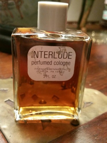 VINTAGE 1960's ORIGINAL CLASSIC FRANCES DENNEY INTERLUDE PERFUMED COLOGNE 2 Oz