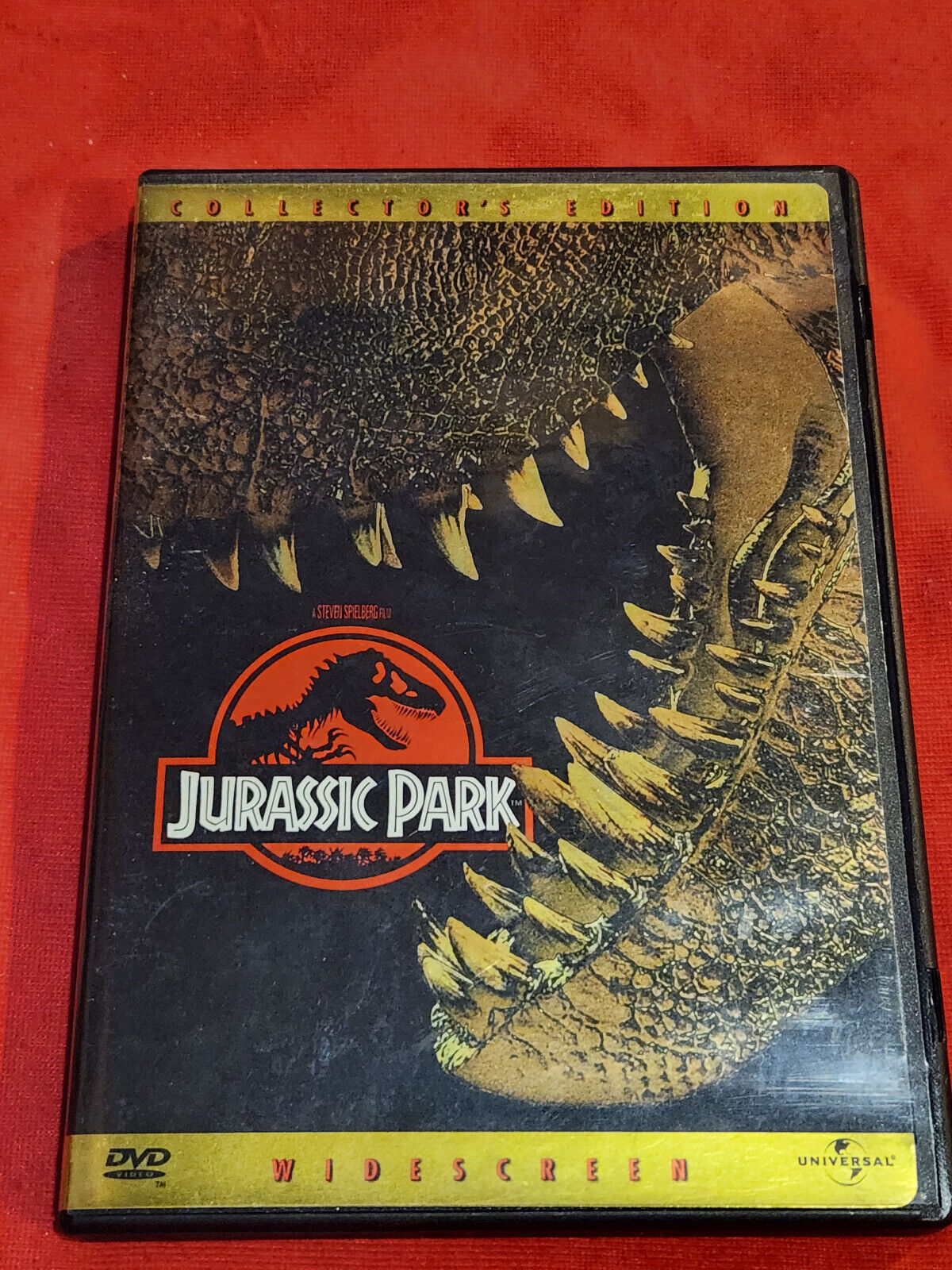 Jurassic Park Widescreen Collector's Edition (1993) DVD 2000 Jurassic Park Widescreen Collector's Edition (1993) DVD 2000