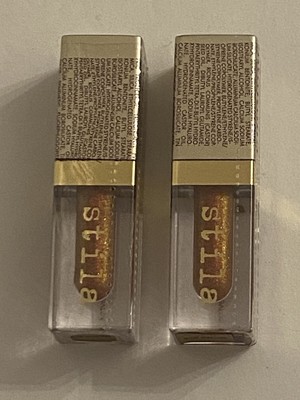 Lot Of 2 STILA Beauty Boss Plumping Lipgloss Elevator Pitch Travel Size NEW