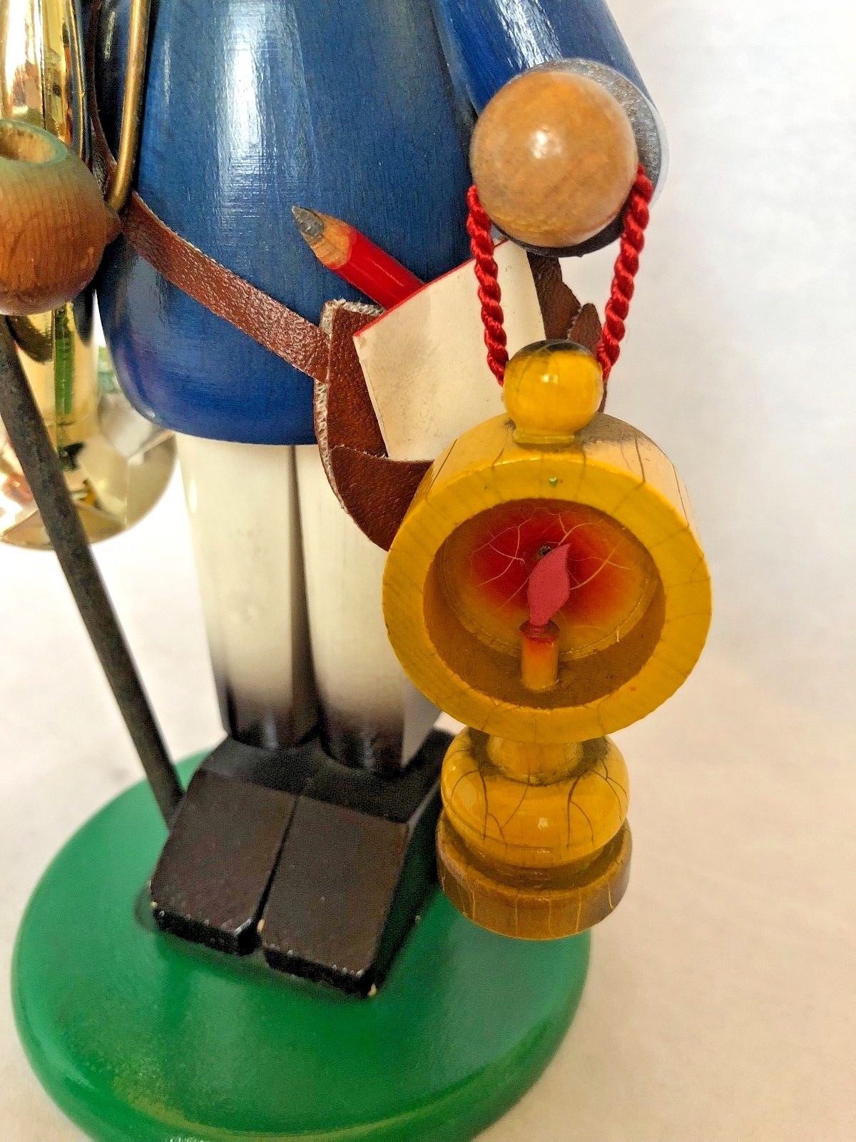 Steinbach German Smoker Night Watchman Lantern Horn Christmas Nutcracker