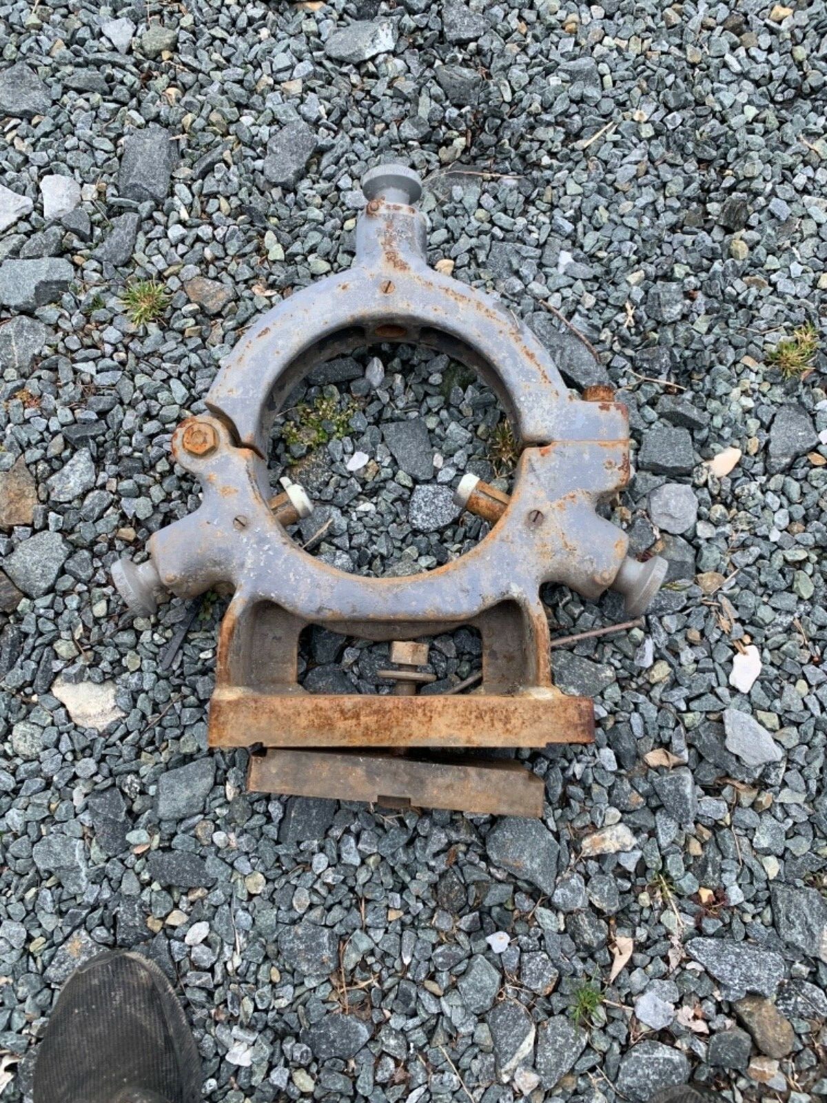 Pair of Lodge & shipley steady rest