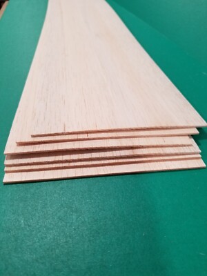 Balsa 1/16 x 6 x 36'' (5 pc) 1162