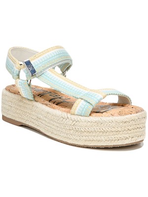 Женские эспадрильи на платформе с круглым носком SAM EDELMAN Aqua Padded Artica 6 M