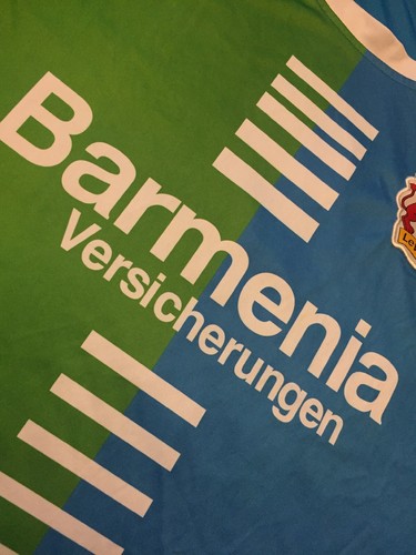 Bayer 3 Leverkusen Soccer Jersey Large L Barmenia Versicherungen