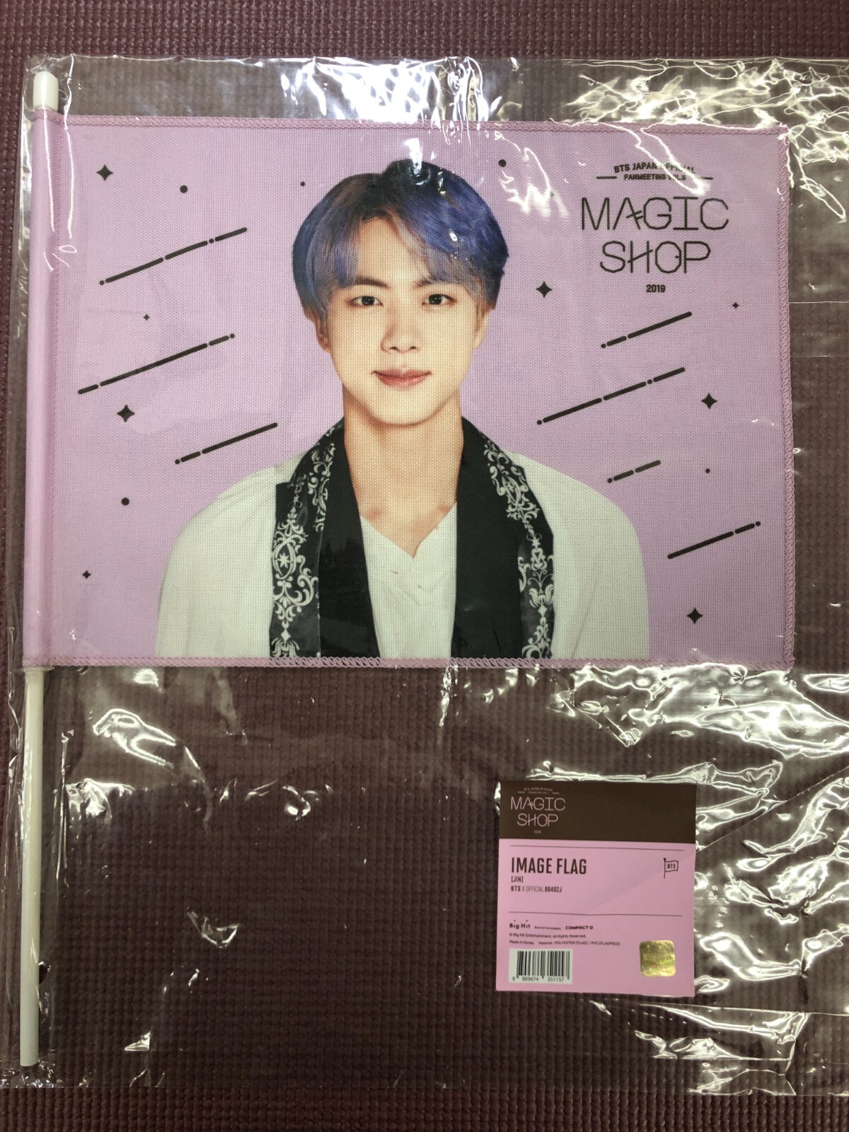 BTS Japan MAGIC SHOP 5Th Muster Official Image Flag ( JIN