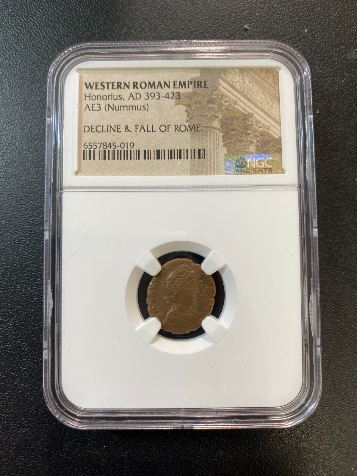 古代 西ローマ帝国 AD393-423 ホノリウス ソリダス金貨NGC MS JCC | ジャパンコインキャビネット / 【SOLD】西ローマ帝国 393