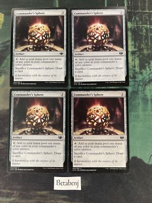 4x MTG Commander's Sphere - Commander 2014 (C14) (Playset)