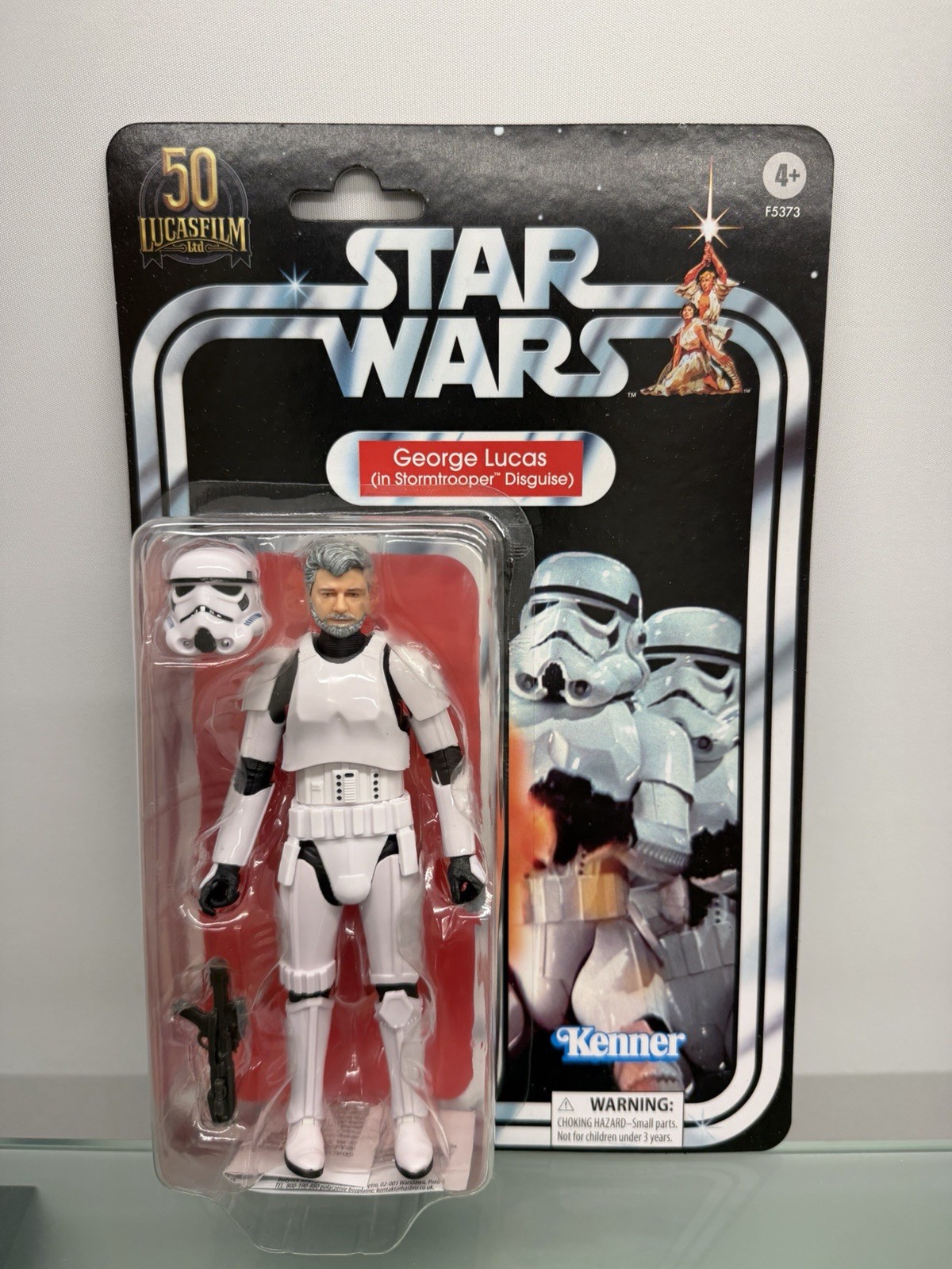 Kenner Star Wars George Lucas Stormtrooper Disguise Figure NEW