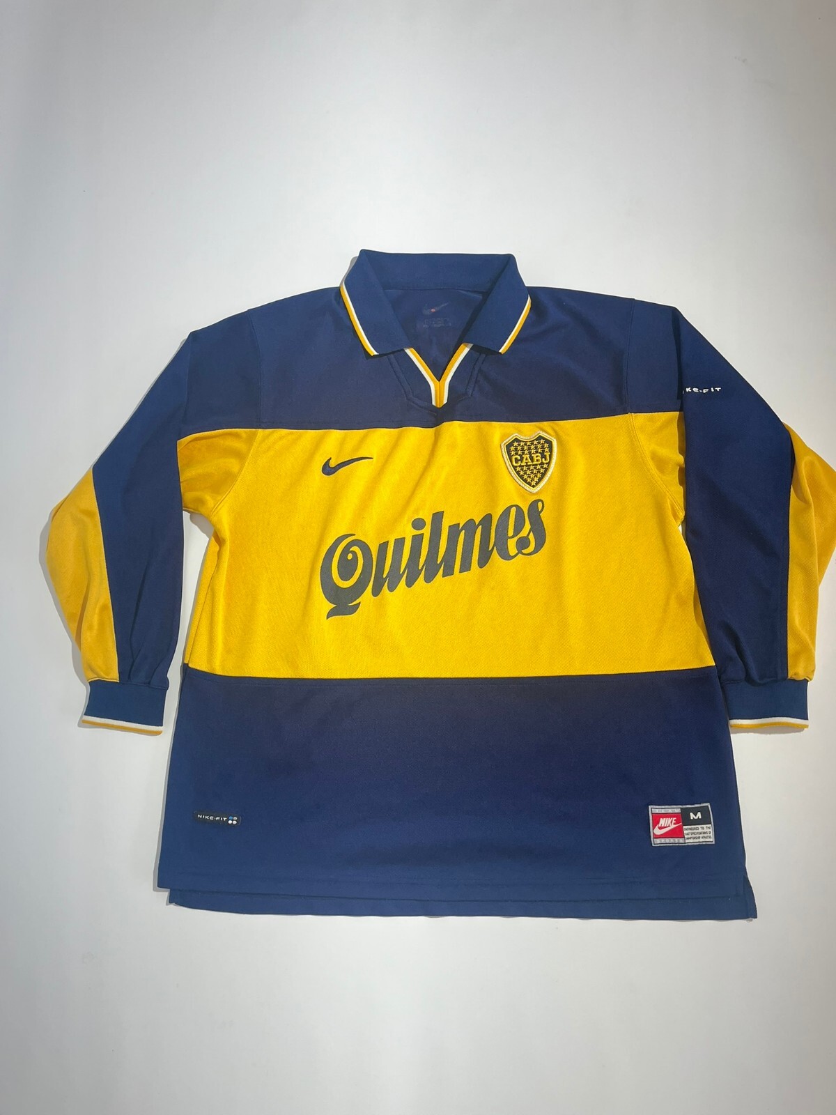 NIKE Boca Juniors オーセンティック1998-99 新品パレルモ Nike Boca Juniors 1998–99 Authentic Jersey Martin Palermo Model