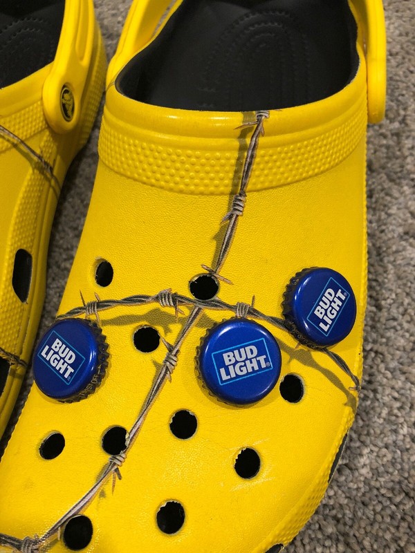 bud light crocs