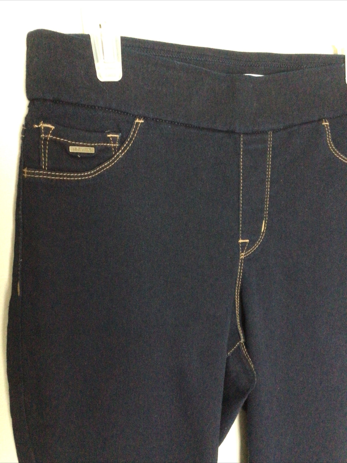 Nine West Womens Jeans Skinny Pull On 