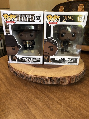 【ネミネム】FUNKO社 2pac, biggie フィギュア2セット Funko Rocks: POP! Notorious B.I.G. and Tupac Collectors Set