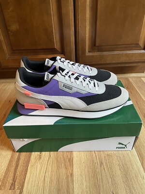 Puma Future Rider Galaxy Mens Black Ultra-Violent! Size 13! New With Box