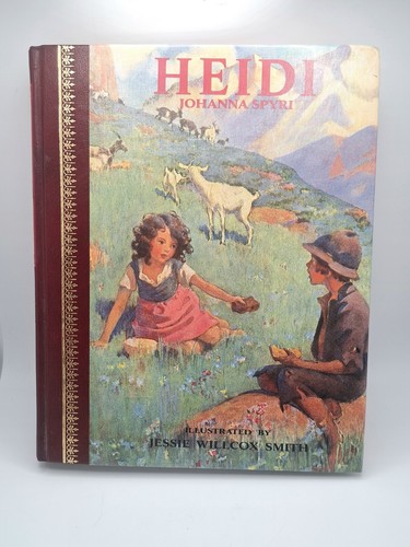 Vintage Heidi Johanna Spyri Children's Classics 1986