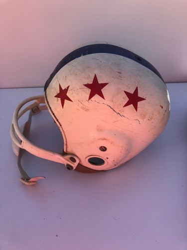 Vintage Bart Starr Endorsed McGregor Football USA Helmet Size S Small E688G