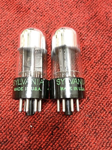 6SN7-WGT SYLVANIA ワンペアセット 真空管 (98) 6SN7-WGT SYLVANIA ワンペアセット 真空管 (98) カメラの