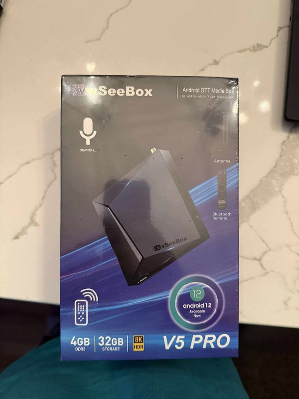 NEW VSEEBOX V5 PRO STREAMING BOX - NEW IN BOX
