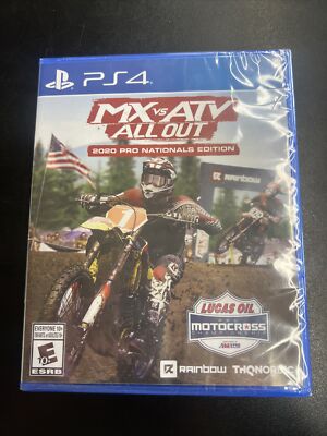MX vs ATV All Out 2020 Pro Nationals Edition Playstation 4 PS4 Lucas Oil E10+