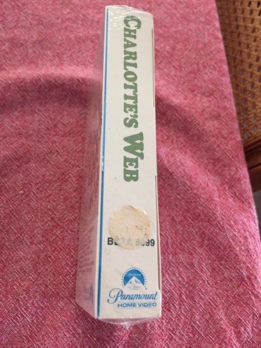 Charlotte’s Web 1973 -Paramount Release 1979 Debbie Reynolds Beta Betamax New