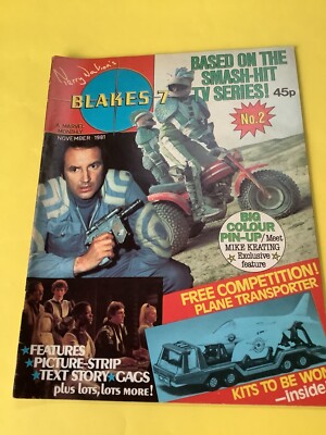 Terry Nation's Blakes 7 No. 2 November 1981 Marvel Monthly
