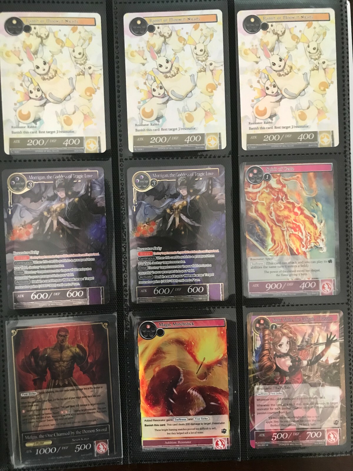 Force of Will ③ Force of Will TCG | Jeanne d'Arc, the Awakening Purity | CHI