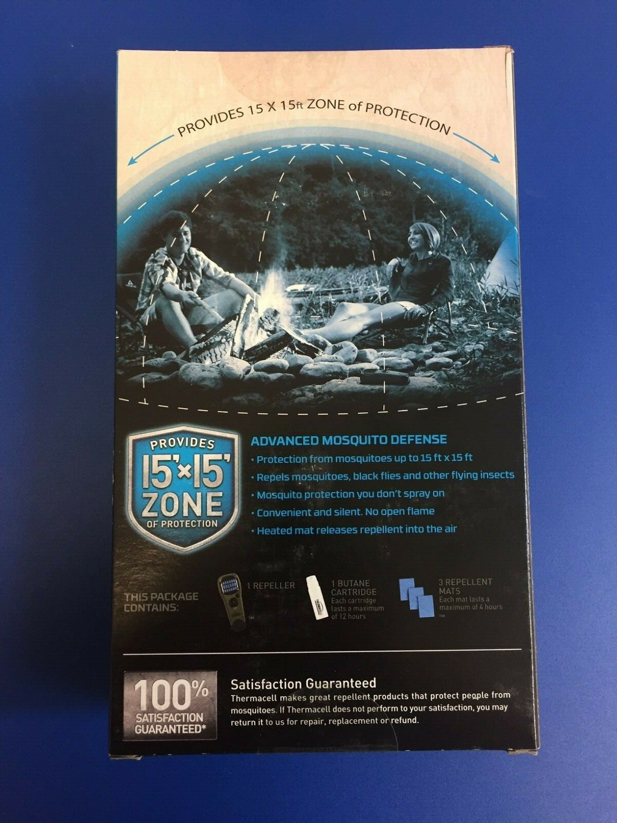 Thermacell Mosquito Repellent 15' x 15' MR-GJ Brand New