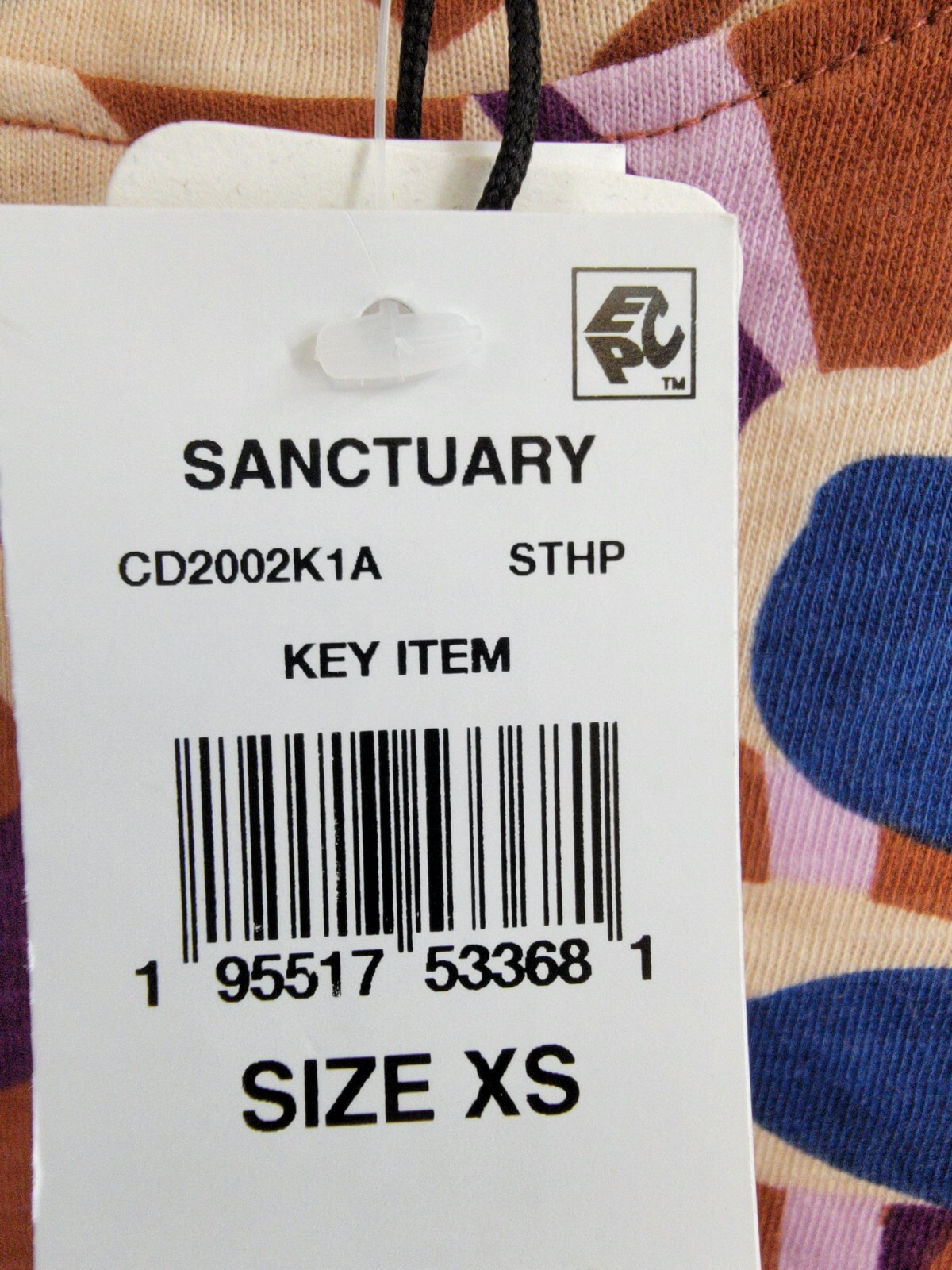 Sanctuary The Only One T-Shirt Dress Women's XS Multi Crewneck Short Sleeve - Picture 16 of 16