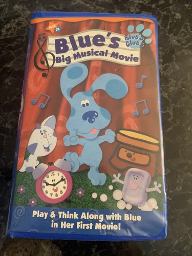 Blue［Times］ VHS Amazon.com: Blue's Clues - Telling Time With Blue [VHS
