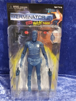 Neca Reel Toys 2018 The Terminator 2 MOC White Hot T-1000
