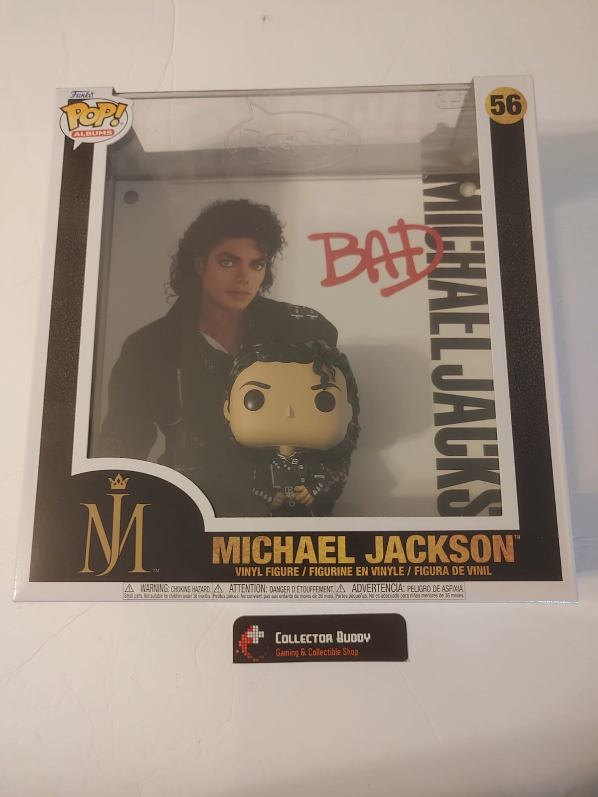 Michael Jackson Bad Funko Pop! Albums 56 MJ Pop Vinyl