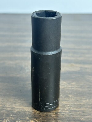 Wright 4918 1/2'' Drive 6 Point 9/16'' Deep Impact Socket
