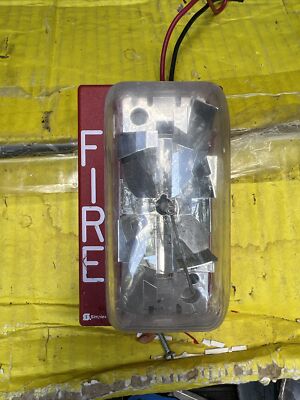 Simplex 4904-9137 Fire Alarm Strobe Wall Red