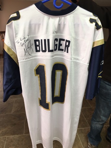 STL Rams Marc Bulger Jersey- AUTOGRAPHED