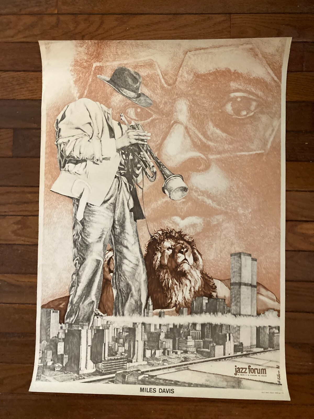 MILES DAVIS ポスターヴィンテージ Framed Vintage Style Rock 'n' Roll Poster 
