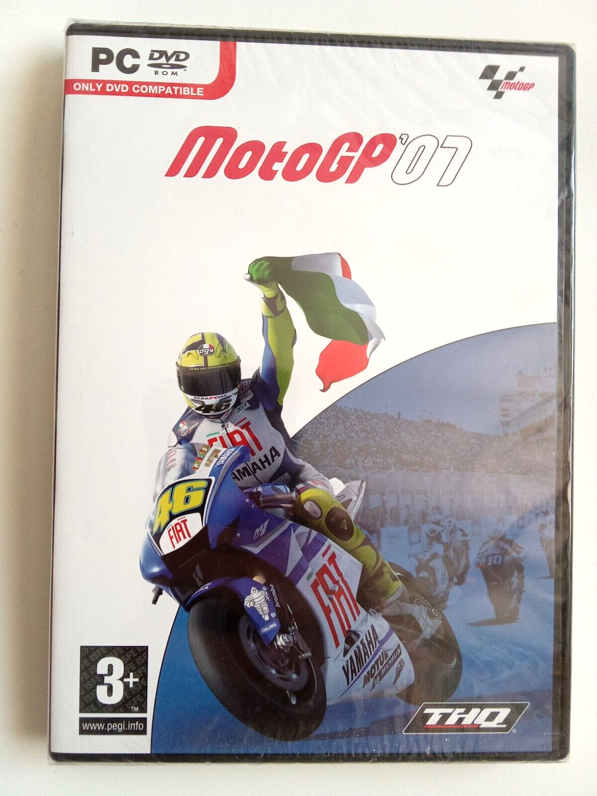 MotoGp 07, PC - DVD, brand new, factory sealed in foil, read MotoGp 07, PC - DVD, brand new, factory sealed in foil, read