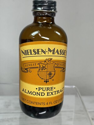 Nielsen-Massey Pure Almond Extract - 4 fl. oz. Expire 06/25 -  New Sealed Bottle