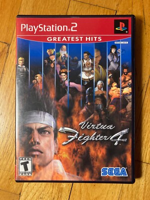 Virtual Fighter 4 PlayStation 2 PS2 Greatest Hits Tested Complete CIB