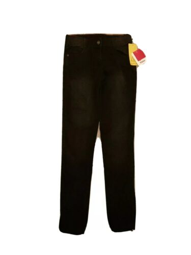 Mädchen Jeggings Jeans, 152, slim fit, schwarz