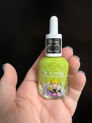 Nailtopia Disney 100 Evil Queen Lime Green Nail Lacquer Polish Collection 0.41oz